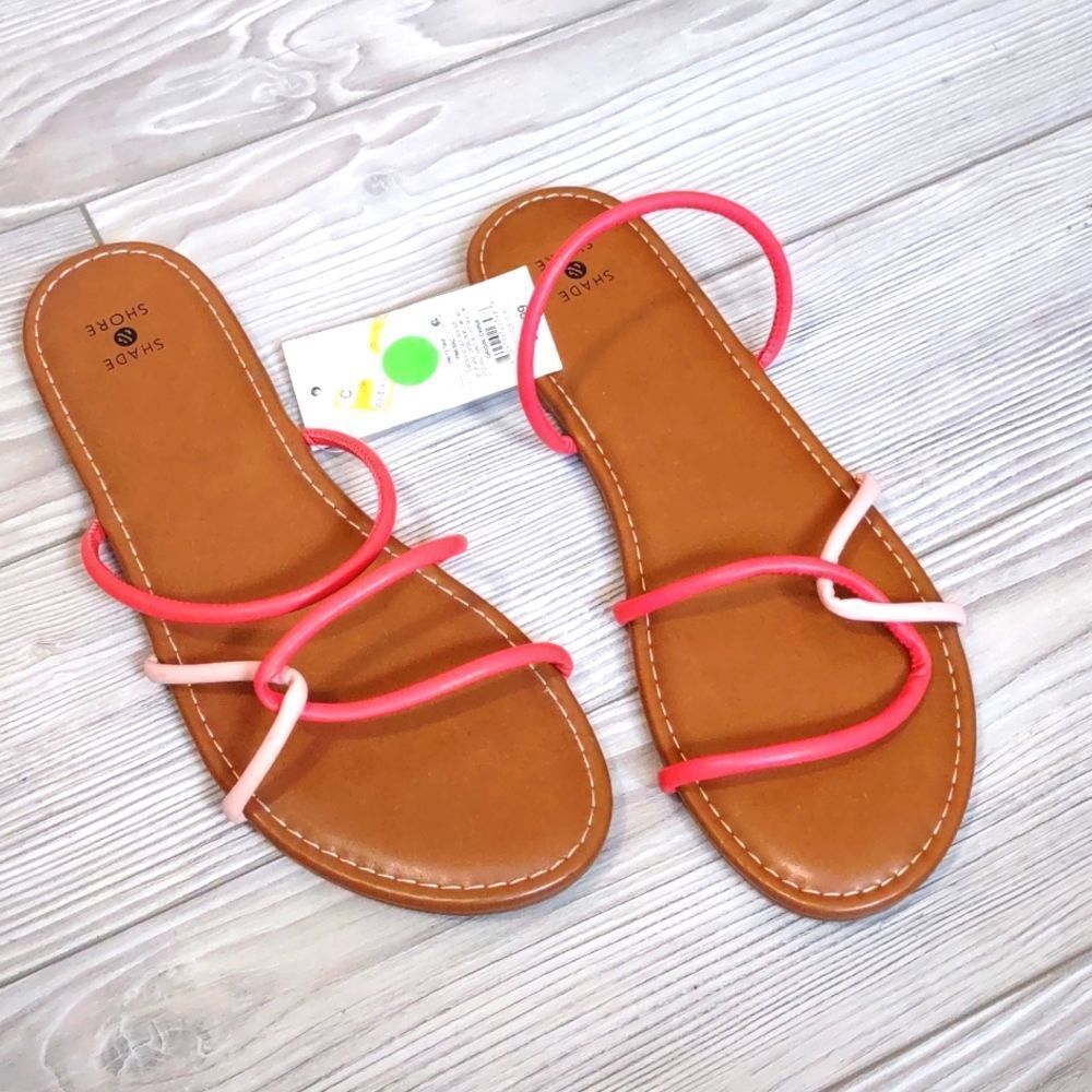 (27-2365)  Shade & Shore Bali Sandals Size 10